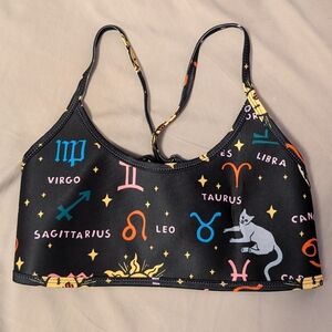 Hoaka x Pony Astrology Bikini Top BNWOT